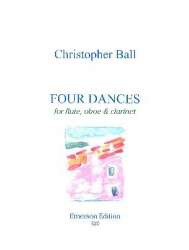 Four Dances (Flöte, Oboe, Klarinette) - Christopher Ball