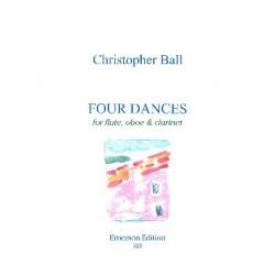 Four Dances (Flöte, Oboe, Klarinette) -Christopher Ball