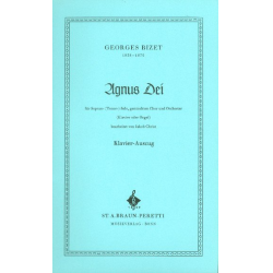 Agnus Dei : für Sopran (Tenor), Chor - Georges Bizet