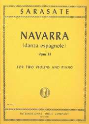 Navarra : Danza espagnole op.33 for - Pablo de Sarasate