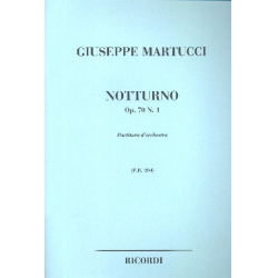 Notturno op.70,1 : per orchestra - Giuseppe Martucci