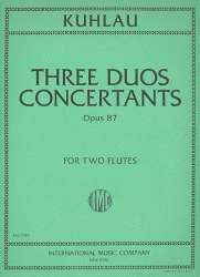 3 duos concertants op.87 : - Friedrich Daniel Rudolph Kuhlau