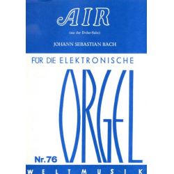 Air aus der Suite Nr.3 BWV1068 : - Johann Sebastian Bach