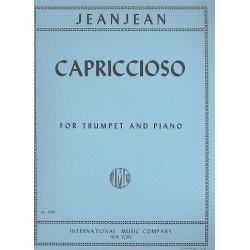 Capriccioso for trumpet and piano - Paul Jeanjean