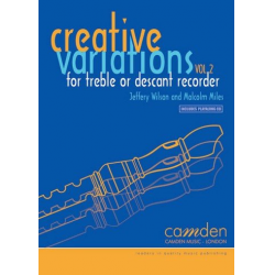 Creative Variations vol.2 (+CD) : - Jeffery Wilson