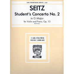 Student's Concerto g minor no.2 - Friedrich Seitz