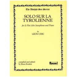 Solo sur la Tyrolienne - alto sax and piano -Leon Chic / Arr.Bruce Ronkin