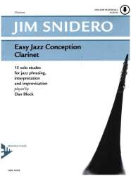 Easy Jazz Conception Clarinet - Jim Snidero