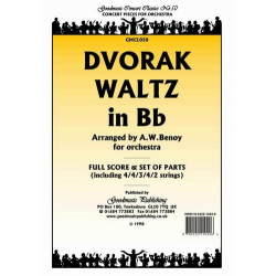 WALTZ IN B FLAT : FOR FULL ORCHESTRA - Antonin Dvorak