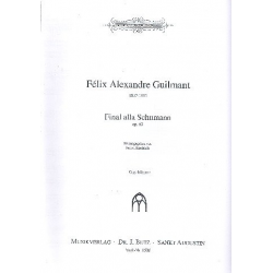 Final alla Schumann op.83 : für - Alexandre Guilmant
