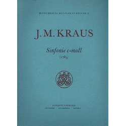 Sinfonie c-Moll : - Joseph Martin Kraus