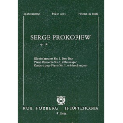 Konzert Des-Dur Nr.1 op.10 : - Sergei Prokofieff