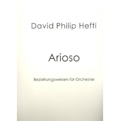 Arioso - Beziehungsweisen - David Philip Hefti