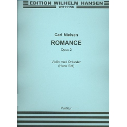 Romance op.2 : for violin and orchestra - Carl Nielsen
