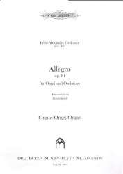 Allegro op.81 : - Alexandre Guilmant