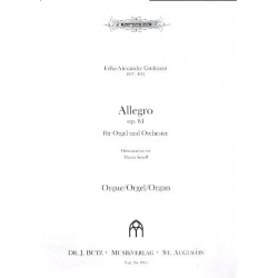 Allegro op.81 : - Alexandre Guilmant