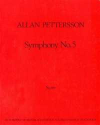 Sinfonie Nr.5 : Studienpartitur - Allan Pettersson