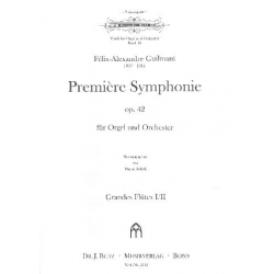 Sinfonie Nr.1 op.42 : für Orgel und Orchester - Alexandre Guilmant