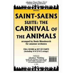Carnival of the Animals : for orchestra - Camille Saint-Saens