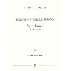 Sinfonie B-Dur op.20 : - Ernest Chausson