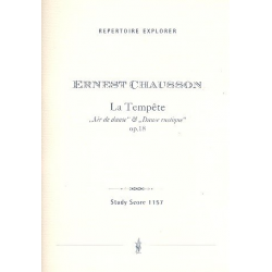 2 Stücke aus La tempête op.18 : - Ernest Chausson
