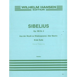 Suite no.1 from The Tempest op.109,2 : - Jean Sibelius
