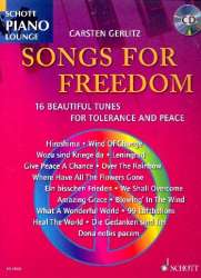 Songs for Freedom (+CD) - 16 wunderschöne Melodien für Toleranz und Frieden - Diverse / Arr. Carsten Gerlitz