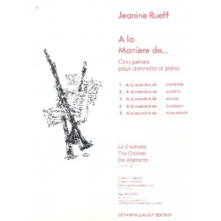 RUEFF, Janine : A LA MANIERE DE - Jeanine Rueff