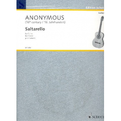 Saltarello : für Gitarre - Anonymus