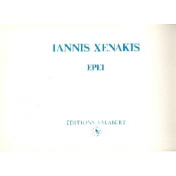 Xenakis  : Epei Cor-Ang. Cl Trp 2 Trb &Cb Partition - Yannis Xenakis