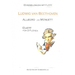 Allegro und Menuett : - Ludwig van Beethoven
