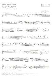 6 Triosonaten : für 2 Flöten oder - Johann Adolf Hasse