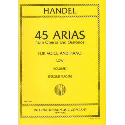 45 Arias from Operas and Oratorios - Georg Friedrich Händel (George Frederic Handel)