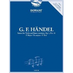 Sonate F-Dur op.1,12 (+CD) : - Georg Friedrich Händel (George Frederic Handel)