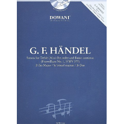 Sonate B-Dur HWV377 (+CD) : - Georg Friedrich Händel (George Frederic Handel)