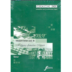 Arien für Tenor Band 3 : Playalong-CD - Wolfgang Amadeus Mozart
