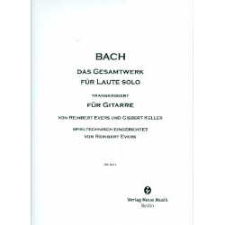 Das Gesamtwerk für Laute solo : -Johann Sebastian Bach