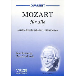 Mozart für alle : Leichte - Wolfgang Amadeus Mozart