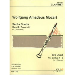 6 Duette Band 2 (Nr.4-6) : - Wolfgang Amadeus Mozart