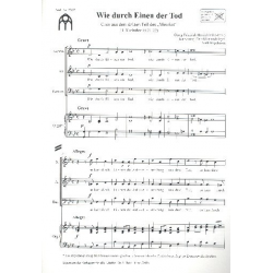 Wie durch einen der Tod : - Georg Friedrich Händel (George Frederic Handel)