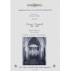 3 pièces : pour orgue - César Franck