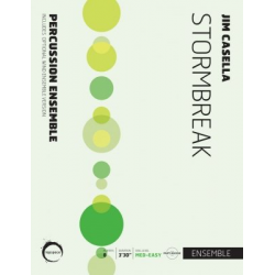 Stormbreak for percussion octet and wind band - Jim Casella