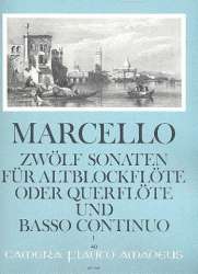 12 Sonaten op.2 Band 1 -Benedetto Marcello