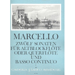12 Sonaten op.2 Band 1 -Benedetto Marcello