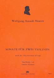Sonate nach KV545 - für 2 Violinen - Wolfgang Amadeus Mozart