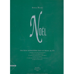 Noel op.87e - für Oboe (Flöte), - Bertold Hummel