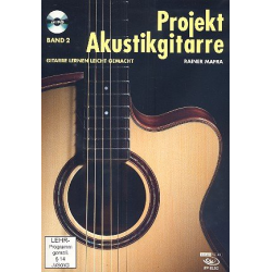 Projekt Akustikgitarre Band 2 (+DVD) - - Rainer Mafra