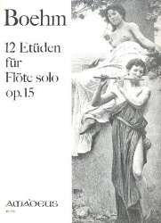 12 Etüden op.15 - für Flöte solo - Theobald Boehm