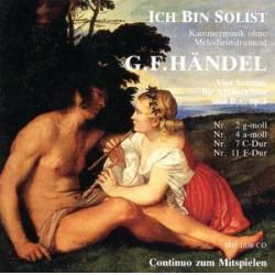 4 Sonaten aus op.1 für Altblockflöte - Georg Friedrich Händel (George Frederic Handel)