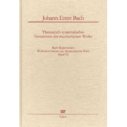 Bach-Repertorium Band 6 - Werkverzeichnis von Johann Ernst Bach
